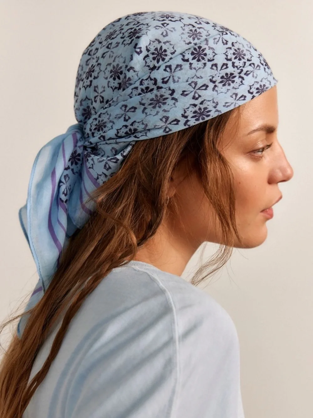 Free People Everyday Washed Tile Bandana